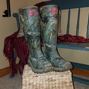 Under Armour Camo Hunting Boots Size 9